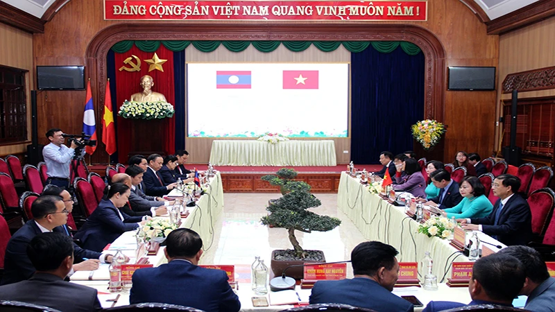 Strengthening the relationship between Oudomxay province (Laos) and Ha Nam province