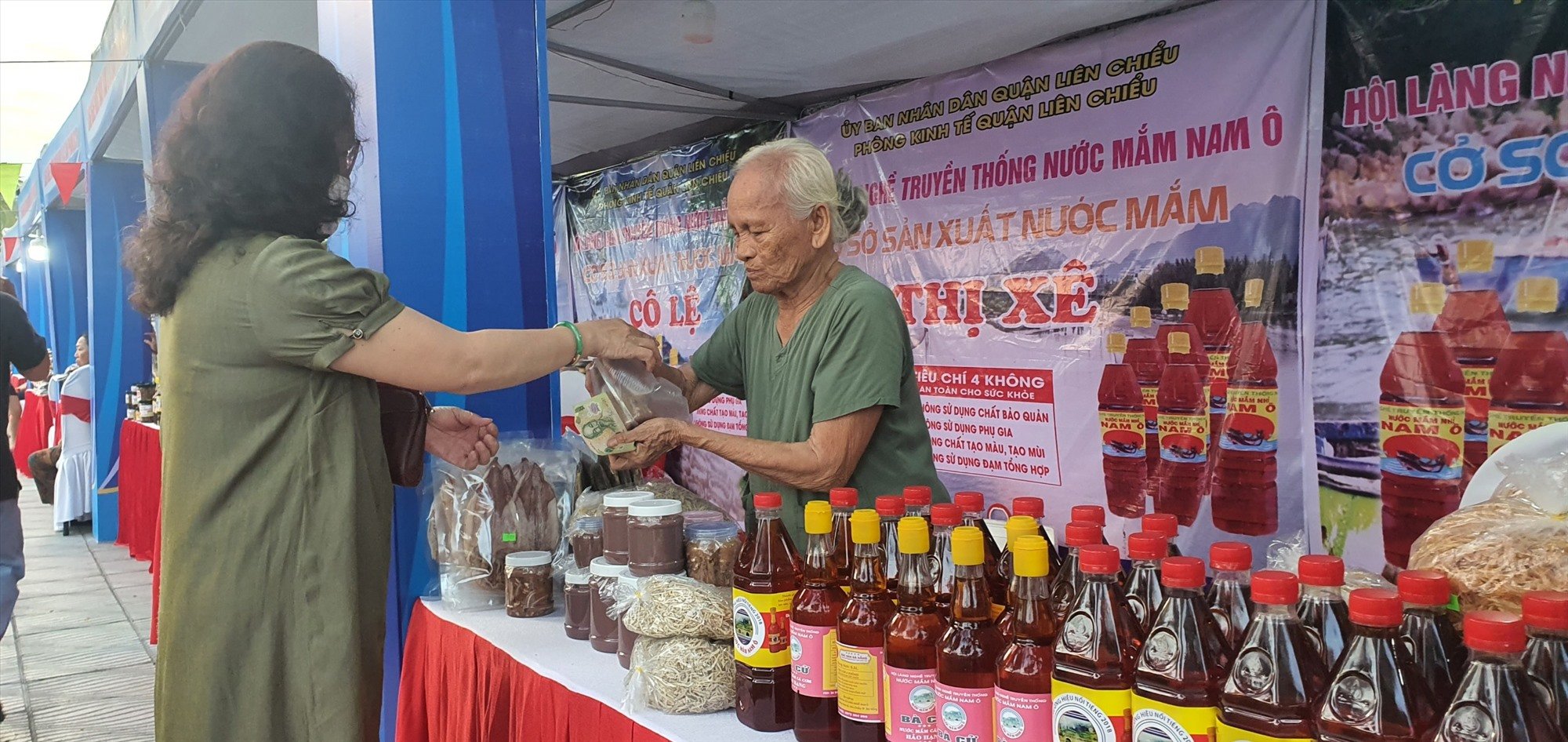 Nam O fish sauce is creating a brand in the domestic market.