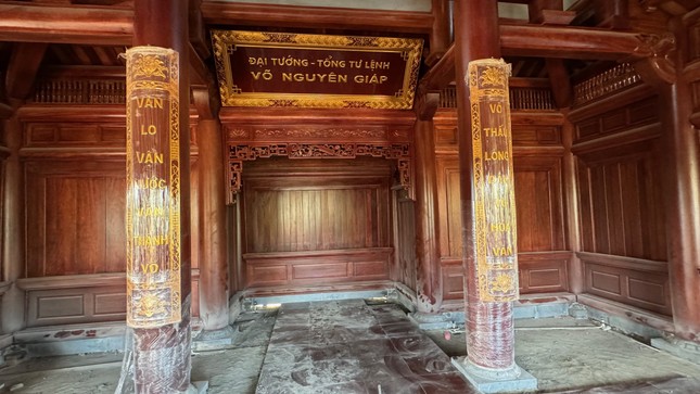 Nhà Tưởng niệm Đại tướng Võ Nguyên Giáp sắp hoàn thành tại quê nhà ảnh 5