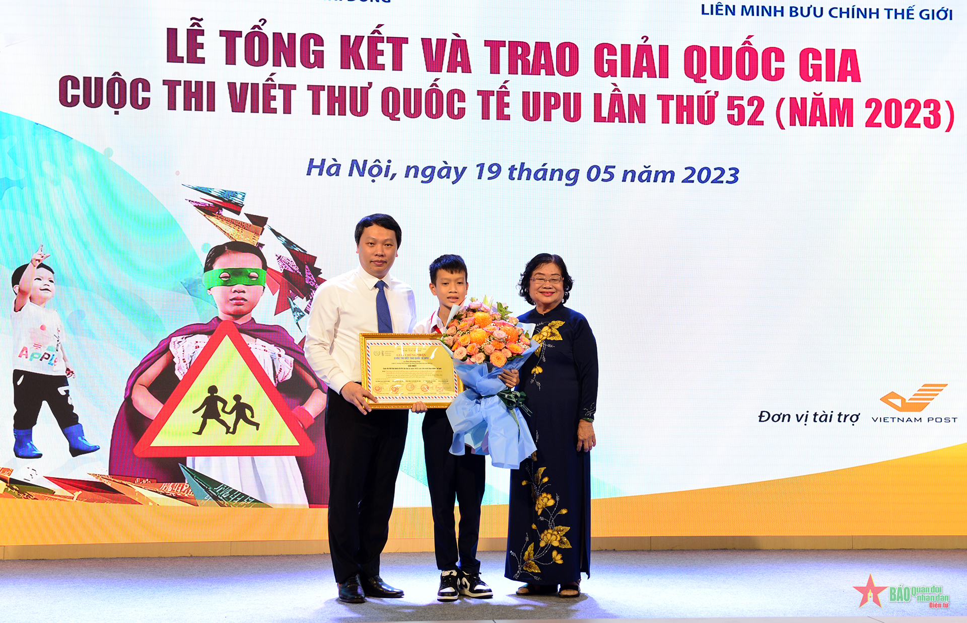 Ben Tre Province Students Won First Prize in UPU International Letter Writing Competition