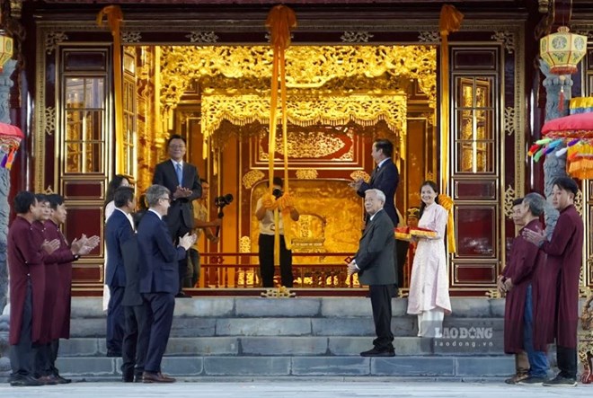 Thai Hoa Palace inaugurated after 128 billion VND in renovation