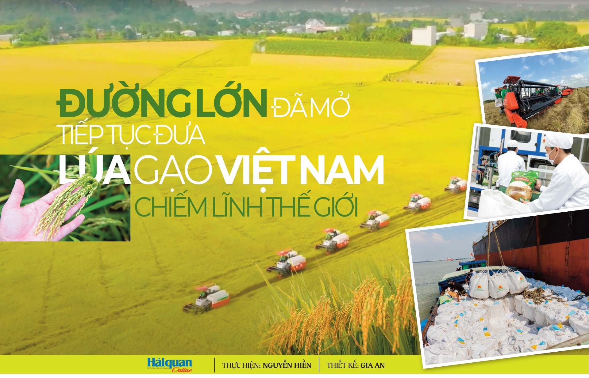 LONGFORM: Se ha abierto el camino principal para seguir llevando el arroz vietnamita a dominar el mundo.