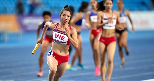 Luong Duc Phuoc and Nguyen Thi Hang won gold medals at the 2023 Taiwan Open Athletics Championships