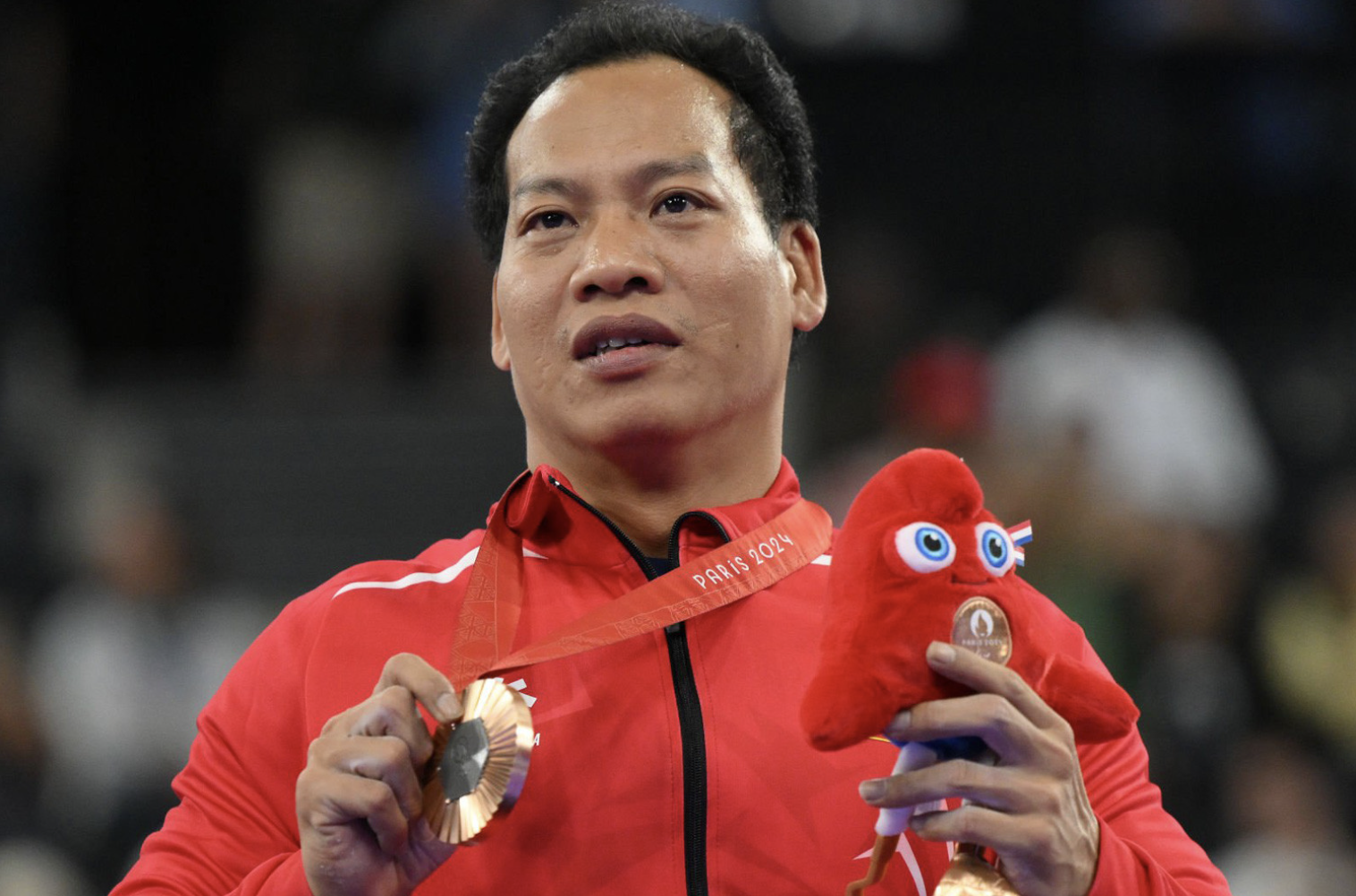 Le Van Cong won bronze medal at Paralympics 2024