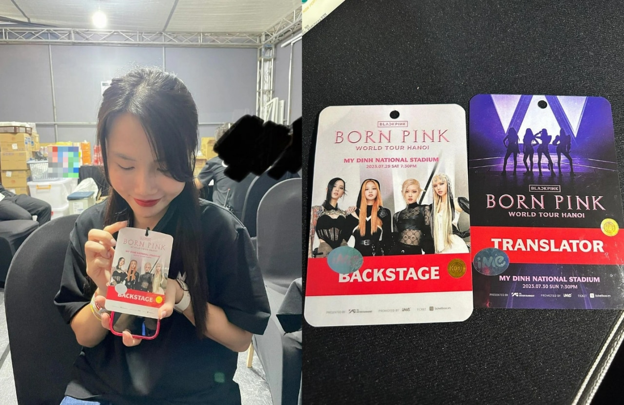 Cô gái TPHCM biết 4 thứ tiếng, làm phiên dịch cho 2 đêm diễn của Blackpink - 1
