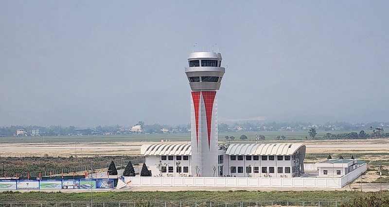 Dien Bien Airport Air Traffic Control Station.