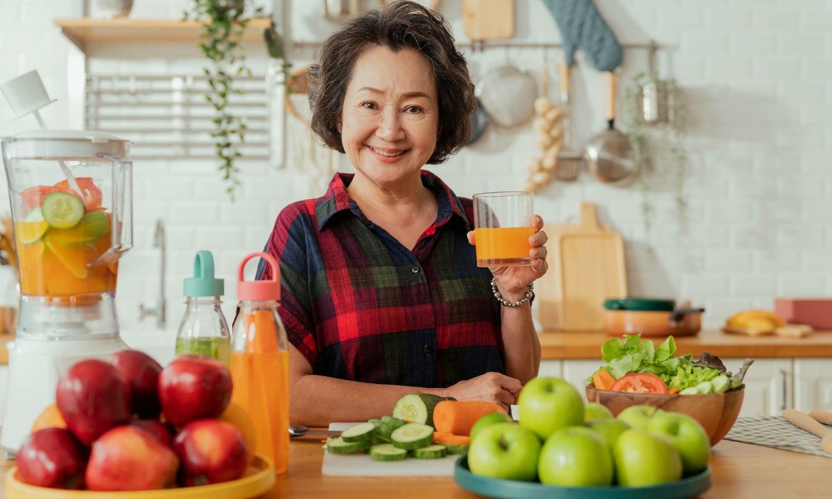 6 bons aliments pour les femmes ménopausées