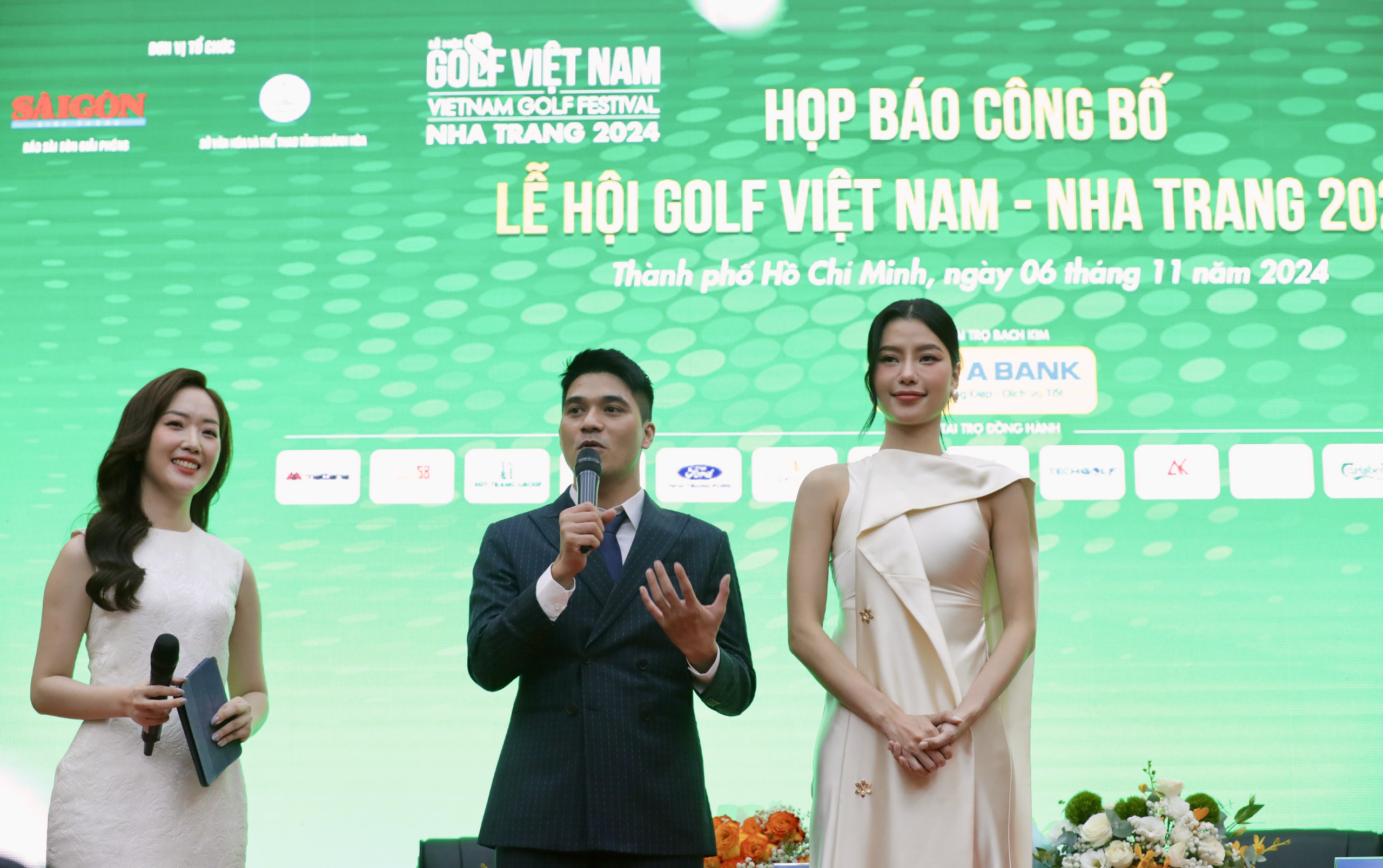 Á hậu Hoàng Nhung làm đại sứ lễ hội golf Việt Nam - Nha Trang 2024 - Ảnh 1.