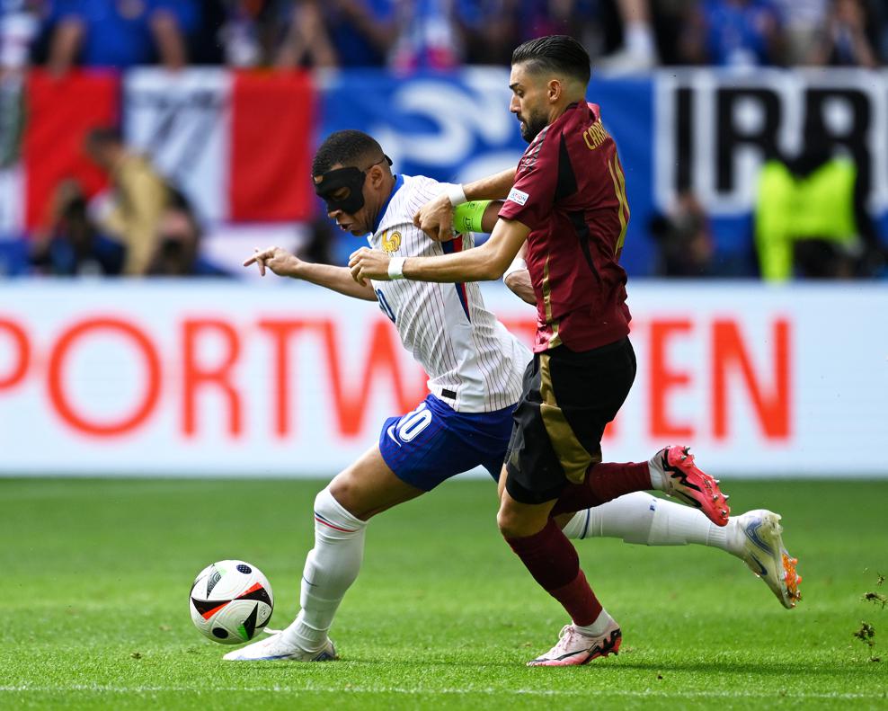 L'équipe de France de Mbappé est plutôt dominante. Photo : UEFA