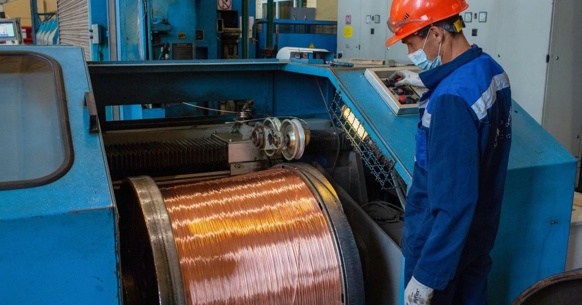 Copper metal price on September 17: slight increase