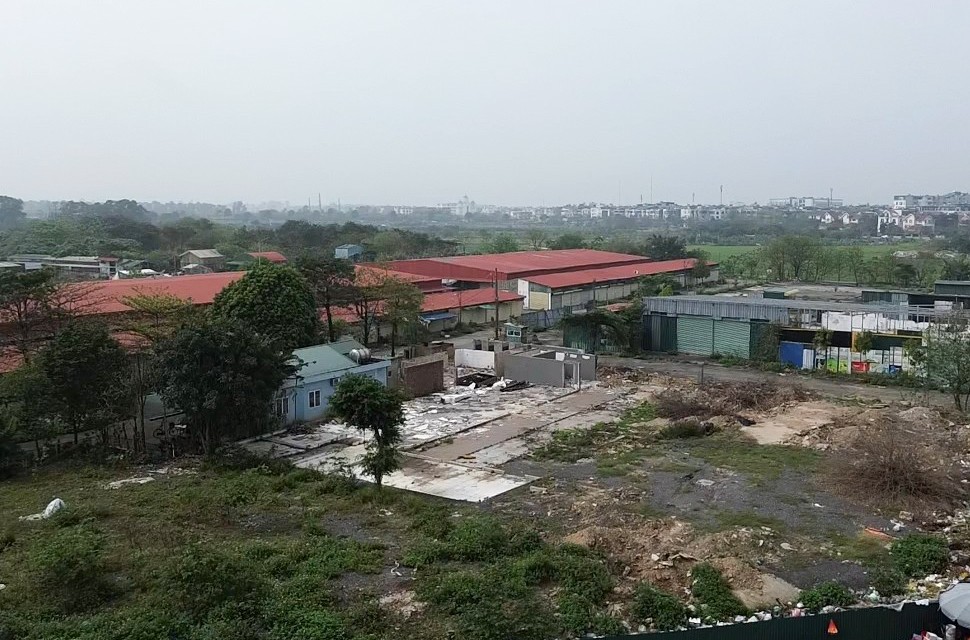 Estado actual del proyecto del parque 'olvidado' durante casi 3 décadas en Ha Dong foto 1