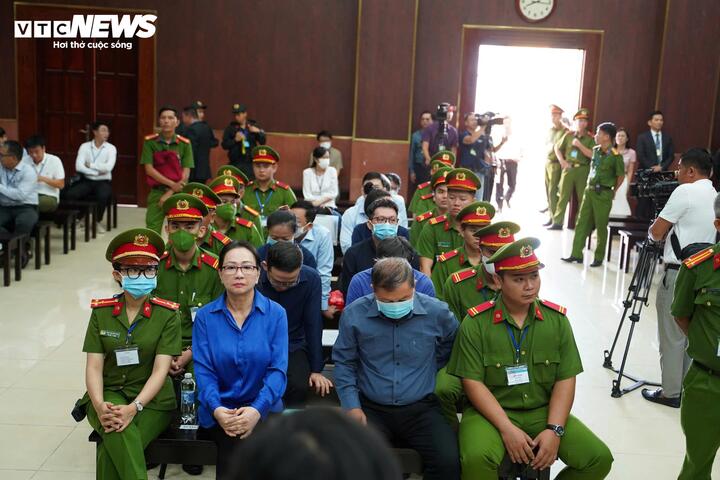 The defendants at trial.