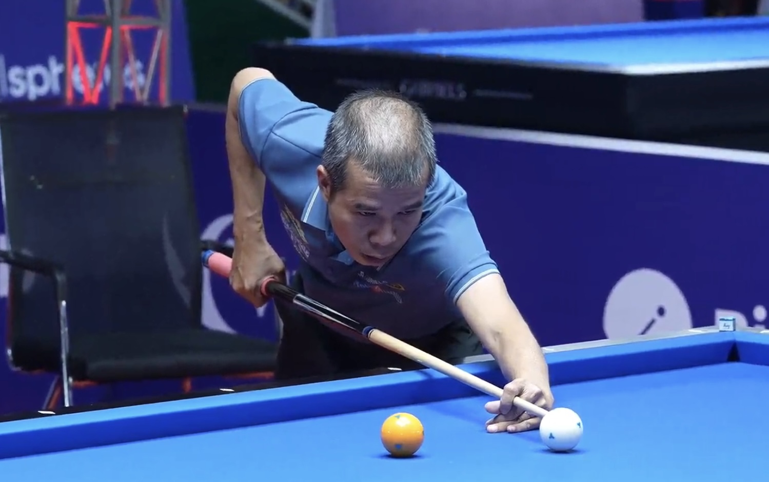 Billiards: Trần Quyết Chiến thất thủ trước tay cơ PBA, 'ngựa ô' tạo bất ngờ lớn- Ảnh 1.