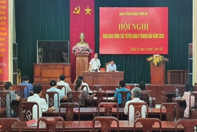 Propaganda work meeting for the first 6 months of 2023