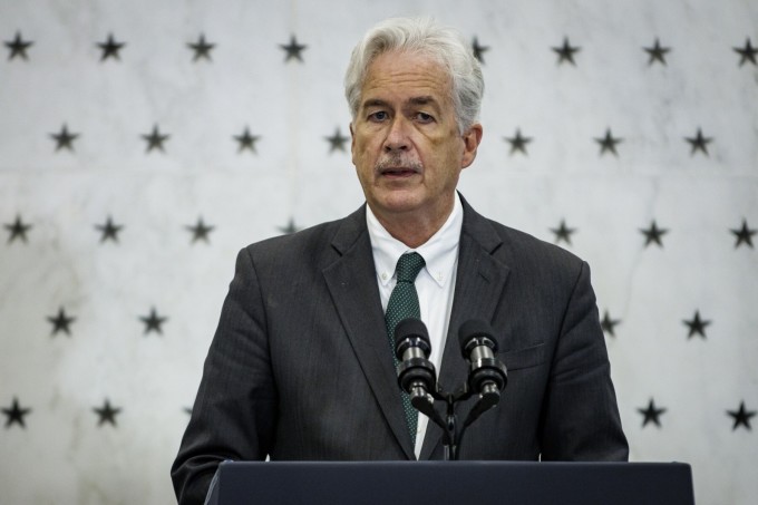 El director de la CIA, William Burns, habla en Langley, Virginia, EE. UU., en julio de 2022. Foto: AFP