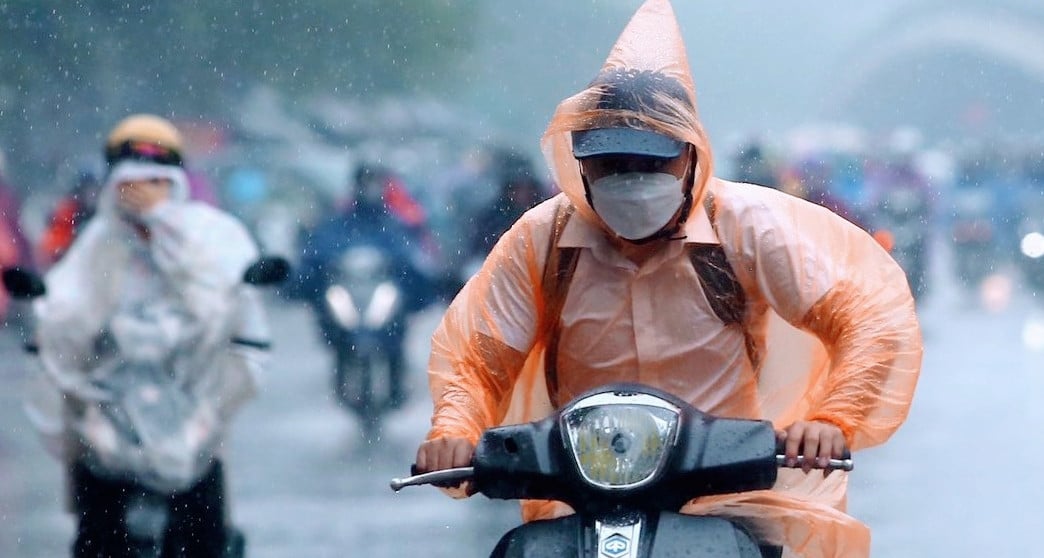 Wetter in Hanoi für die nächsten 3 Tage: Kalte Luft nimmt zu, Gewitter senken die Temperatur