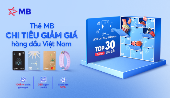 MB-KARTE – TOP-RABATTE FÜR AUSGABEN IN VIETNAM IM SEPTEMBER