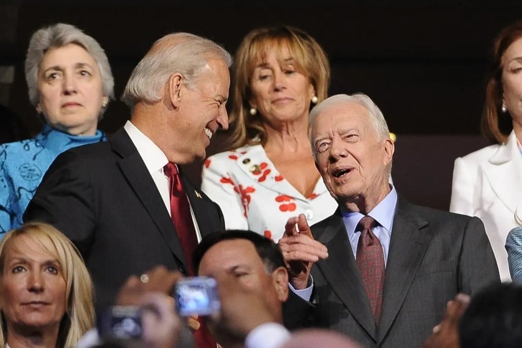 Tổng thống Biden gửi lời chúc ông Jimmy Carter trước ngày tròn 100 tuổi- Ảnh 1.