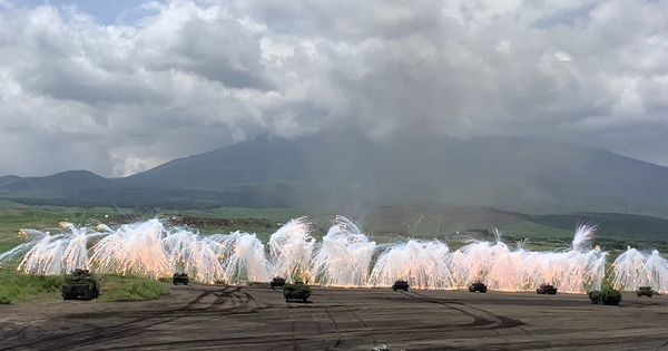 Japan conducts live-fire drills to retake island