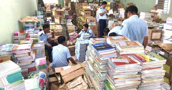 Phát hiện gần 80.000 quyển sách giáo khoa giả mạo nhãn hiệu