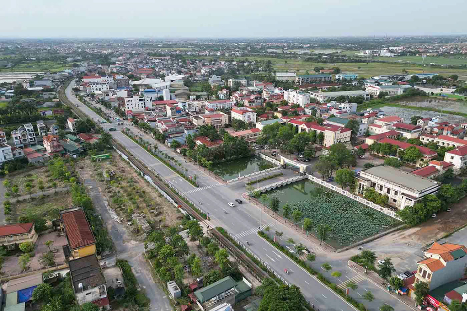 Huyện Phú Xuyên ngày càng phát triển về kinh tế - xã hội. Ảnh: Hữu Chánh