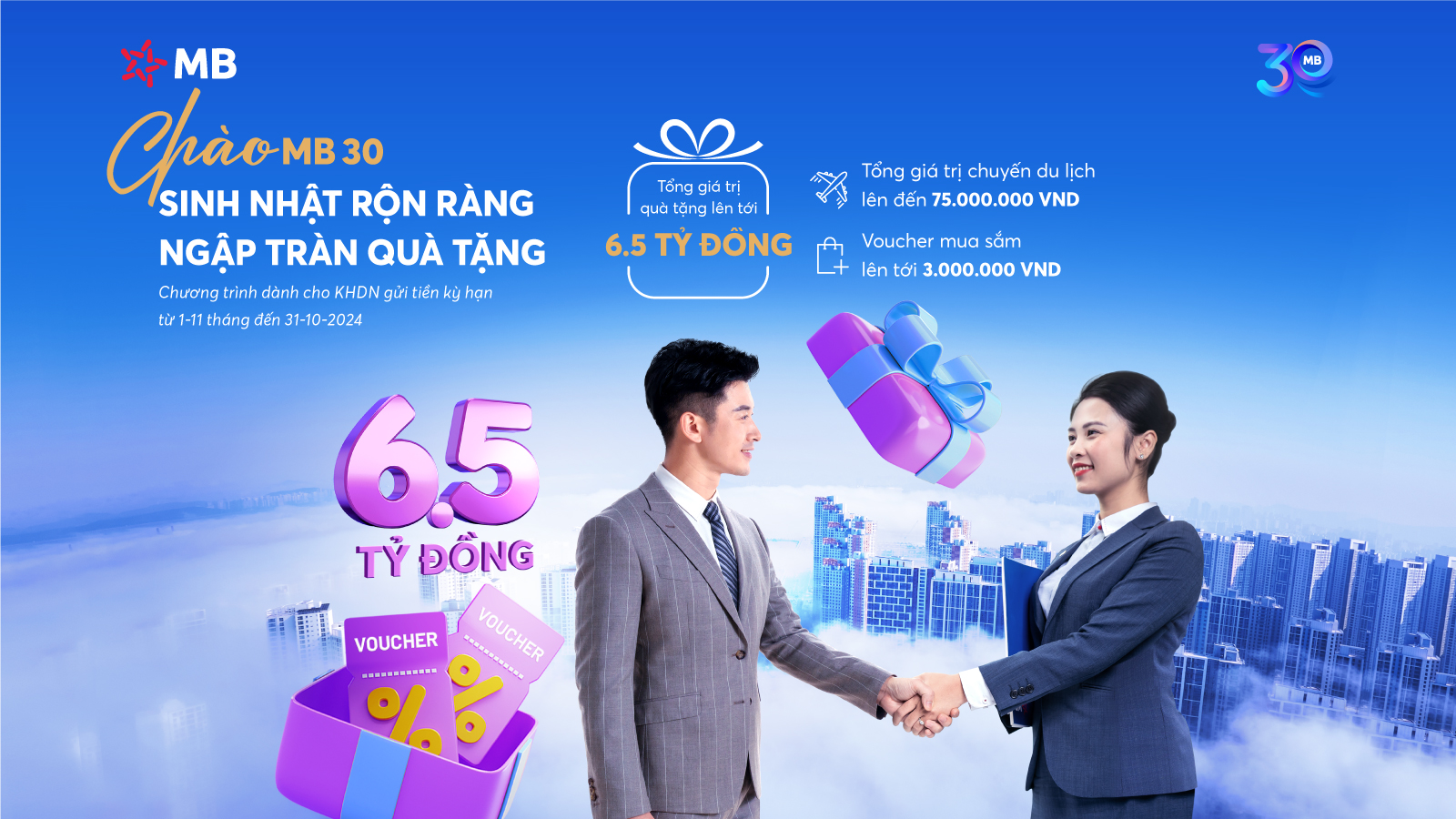 MB tri ân 30 năm đồng hành bền vững cùng doanh nghiệp Việt Nam