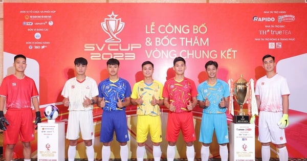 Vô địch giải bóng đá SV Cup 2023 được thưởng 150 triệu đồng