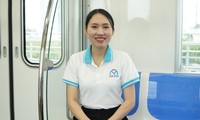 The only female metro train driver in Ho Chi Minh City: I am very confident and always ready