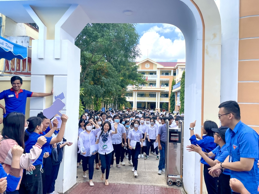 Gia Lai: 38 candidatos ausentes del examen de lengua extranjera foto 1