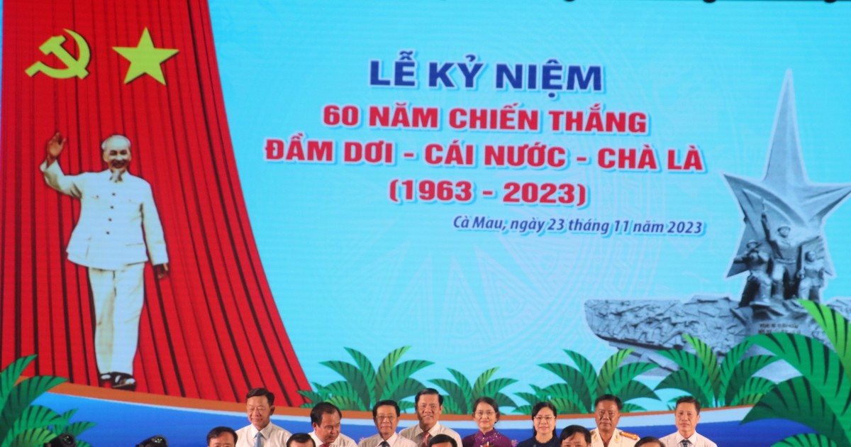 Cà Mau: Kỷ niệm 60 năm Chiến thắng Đầm Dơi - Cái Nước - Chà Là