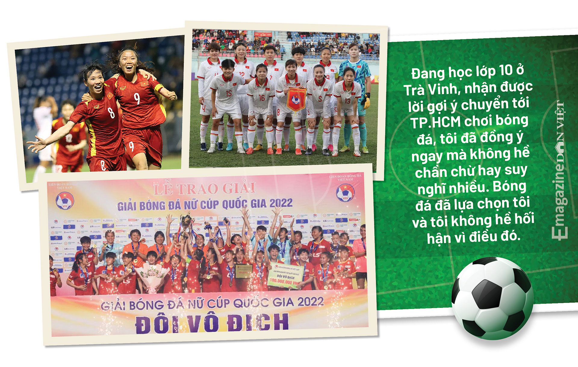 "Cô gái vàng" bóng đá Huỳnh Như: "Bước khỏi vùng an toàn, tôi xác định không bao giờ bỏ cuộc" - Ảnh 3.