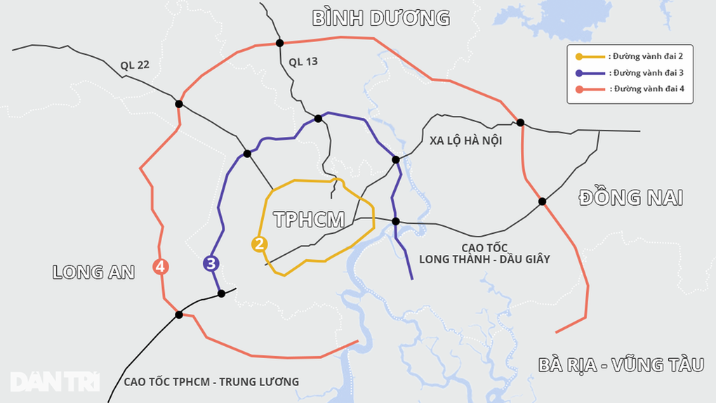 Yêu cầu báo cáo Thủ tướng cơ chế đặc thù dự án Vành đai 4 TPHCM trước 3/9 - 1