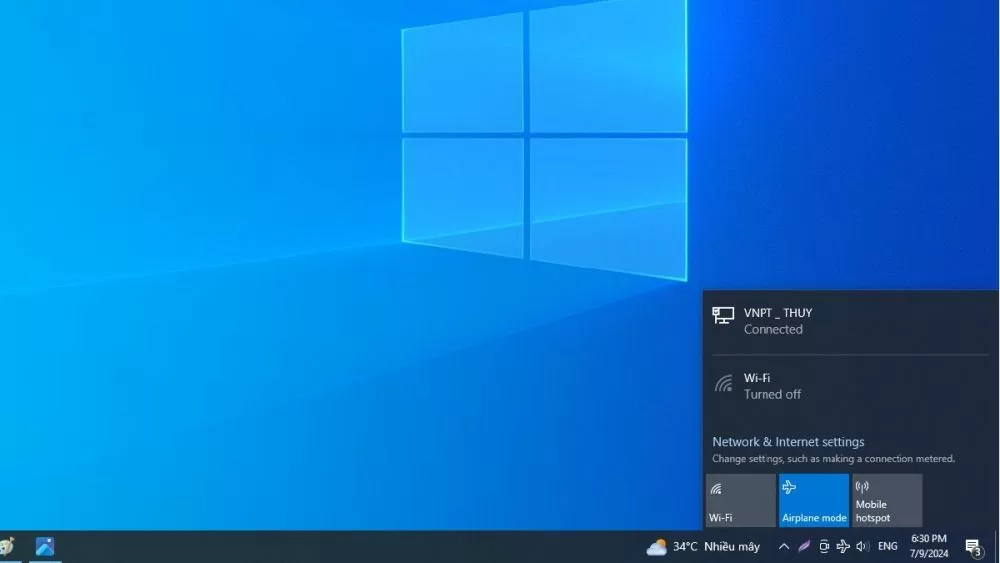 Hướng dẫn sửa lỗi khi không tắt được chế độ máy bay ở Windows 10