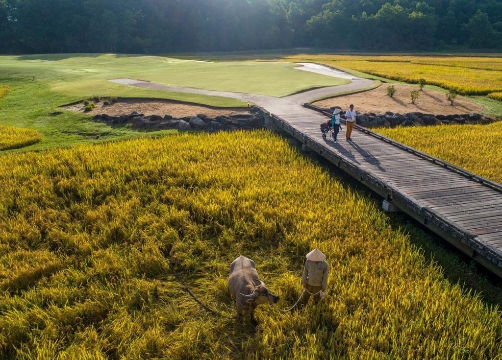 Foreign newspapers reveal "the resort with the best golf course in Southeast Asia" in Vietnam