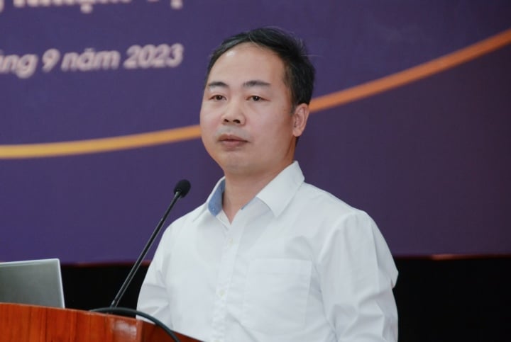 លោក Nguyen Ngoc Ha អនុប្រធាននាយកដ្ឋានគ្រប់គ្រងគុណភាព ថ្លែងនាព្រឹកថ្ងៃទី២០ ខែកញ្ញា។