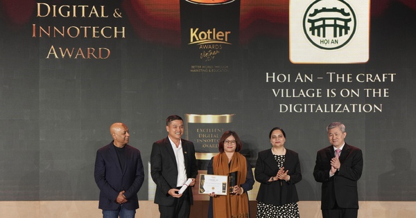 Project "Hoi An - Craft Villages Up to Numbers" received the international award Kotler Awards 2024