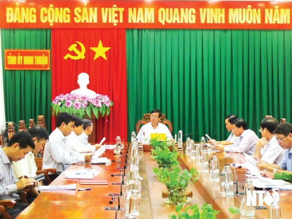 Thường trực Ban Chỉ đạo phòng, chống tham nhũng, tiêu cực tỉnh họp phiên thường kỳ tháng 6