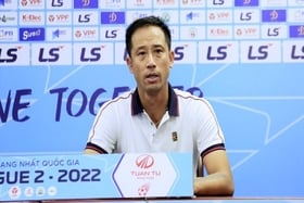 Trainer Vu Nhu Thanh verabschiedet sich vom Phu Tho Football Club