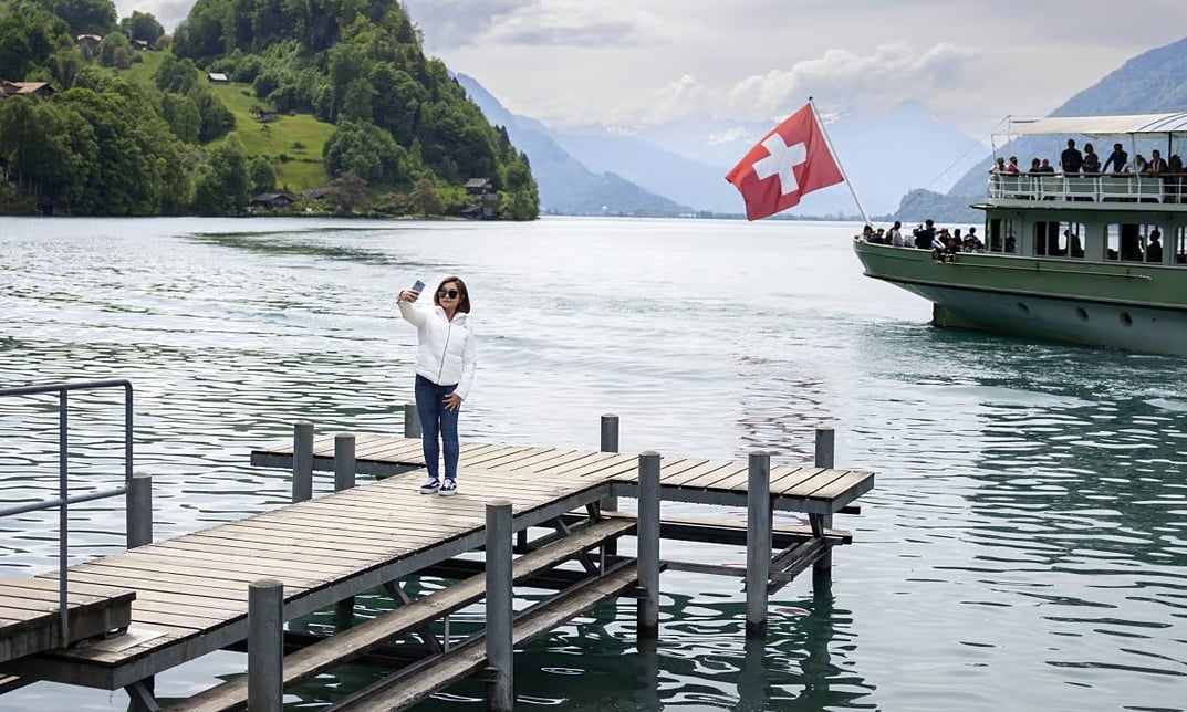 Los turistas asiáticos acuden en masa a Suiza para hacer realidad sus sueños