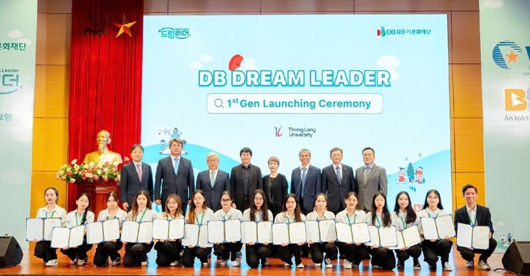 Khởi động dự án học bổng DB Dream Leader Global