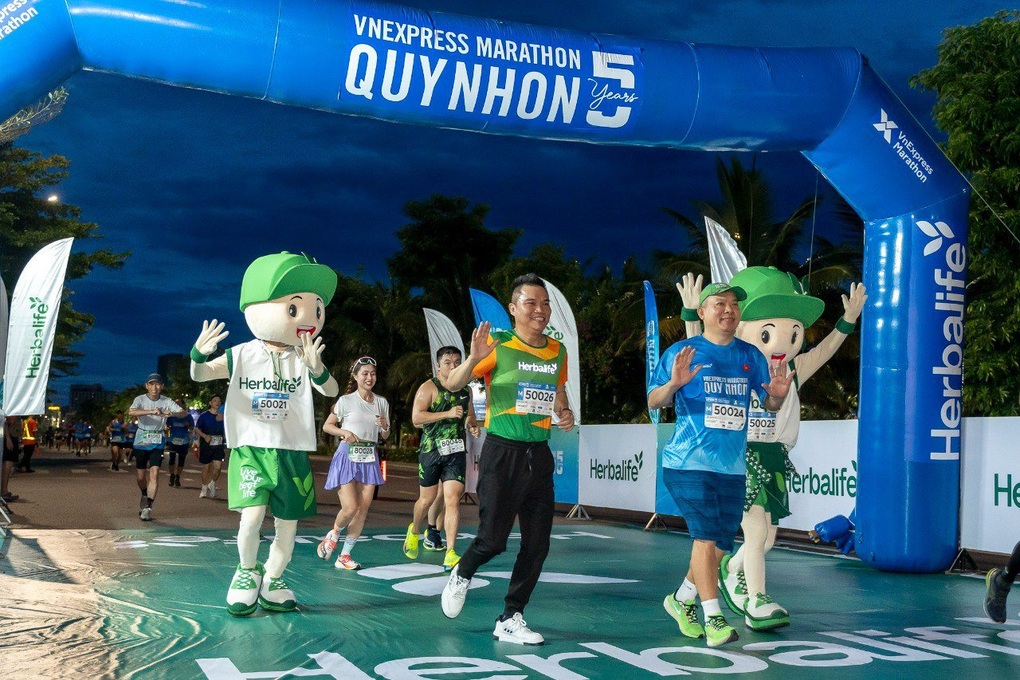 Herbalife tài trợ giải chạy VnExpress Marathon Quy Nhơn 2024 - 5