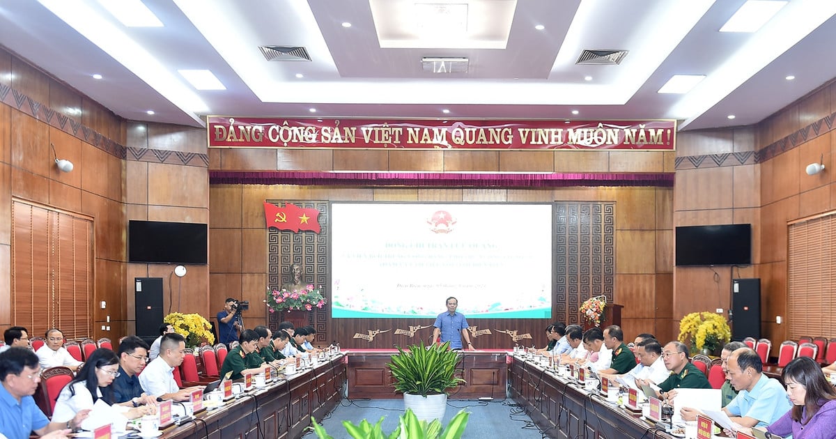 Phó Thủ tướng Trần Lưu Quang thăm, làm việc với tỉnh Điện Biên