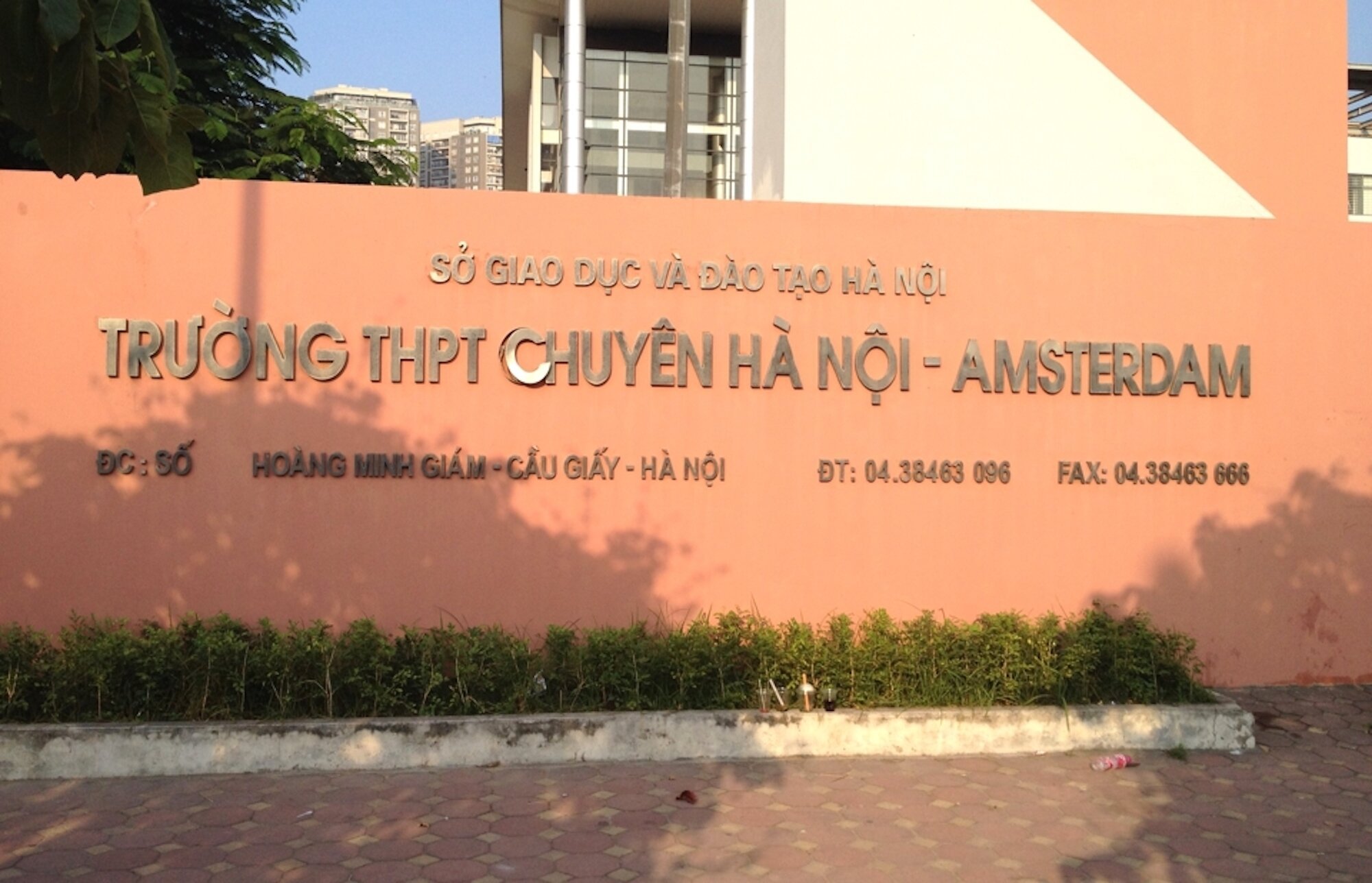 Hanoi - Amsterdam High School for the Gifted.