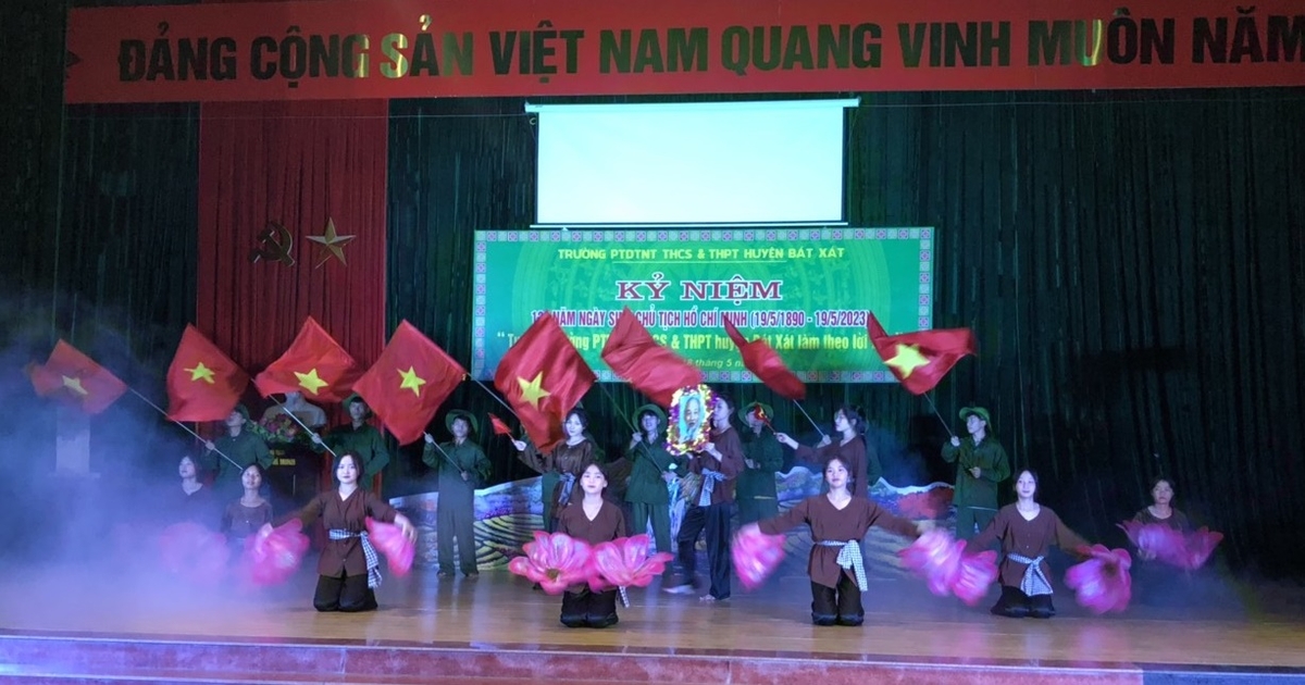 Tuổi trẻ học đường làm theo lời Bác