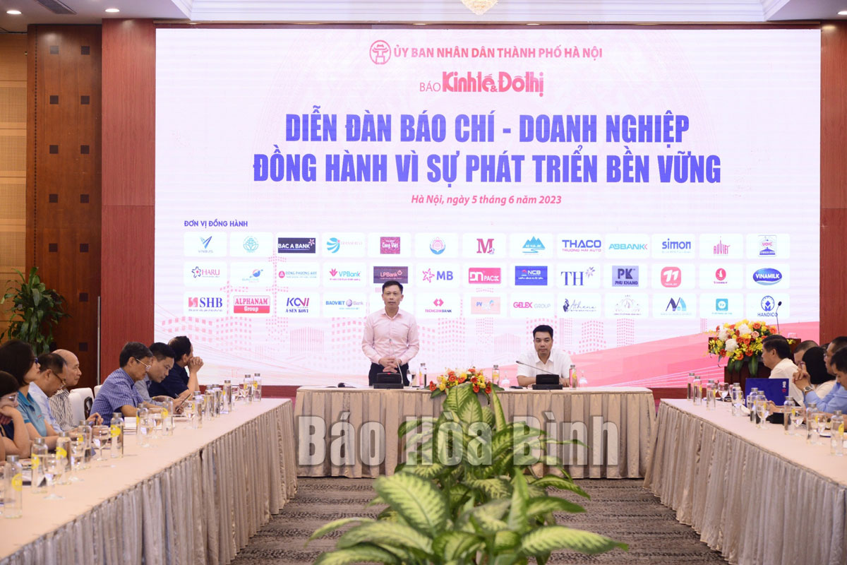 dien dan bao chi  doanh nghiep dong hanh vi su phat trien ben vung nam 2023 hinh 1