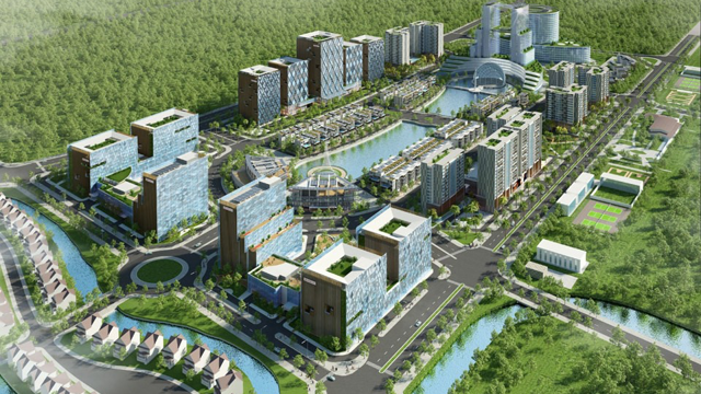 Anpassung der Planung des Stadtgebiets des Hanoi Software Technology Park