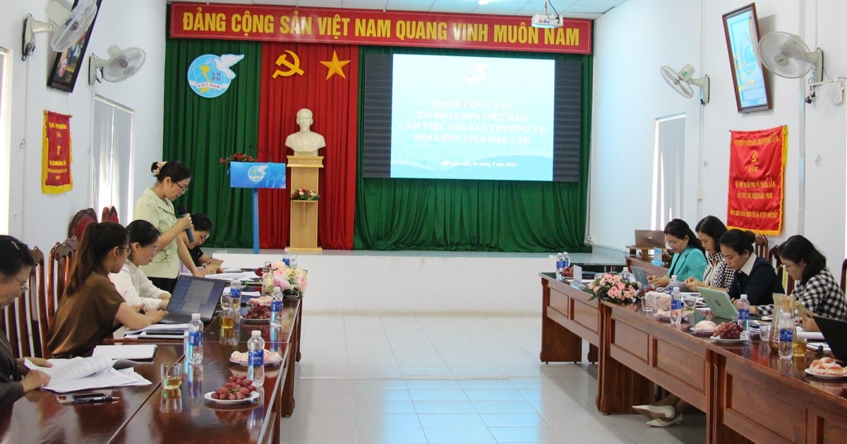 El Comité Central de la Unión de Mujeres de Vietnam trabaja en Dak Lak