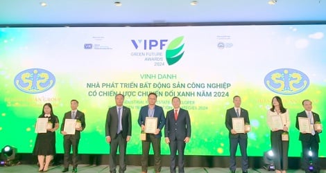 Tập đoàn Hoàng Quân được vinh danh tại Diễn đàn Bất động sản công nghiệp Việt Nam 2024