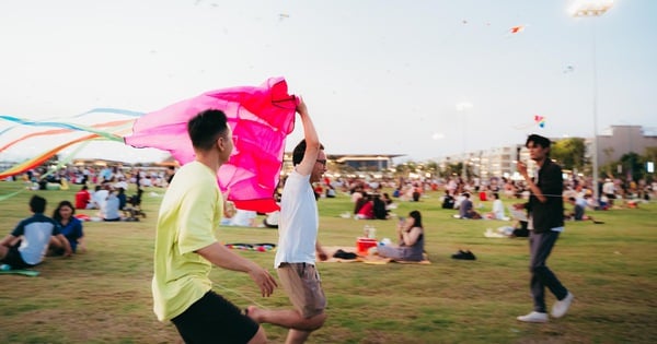 New extremely 'hot' kite field in Thu Duc City