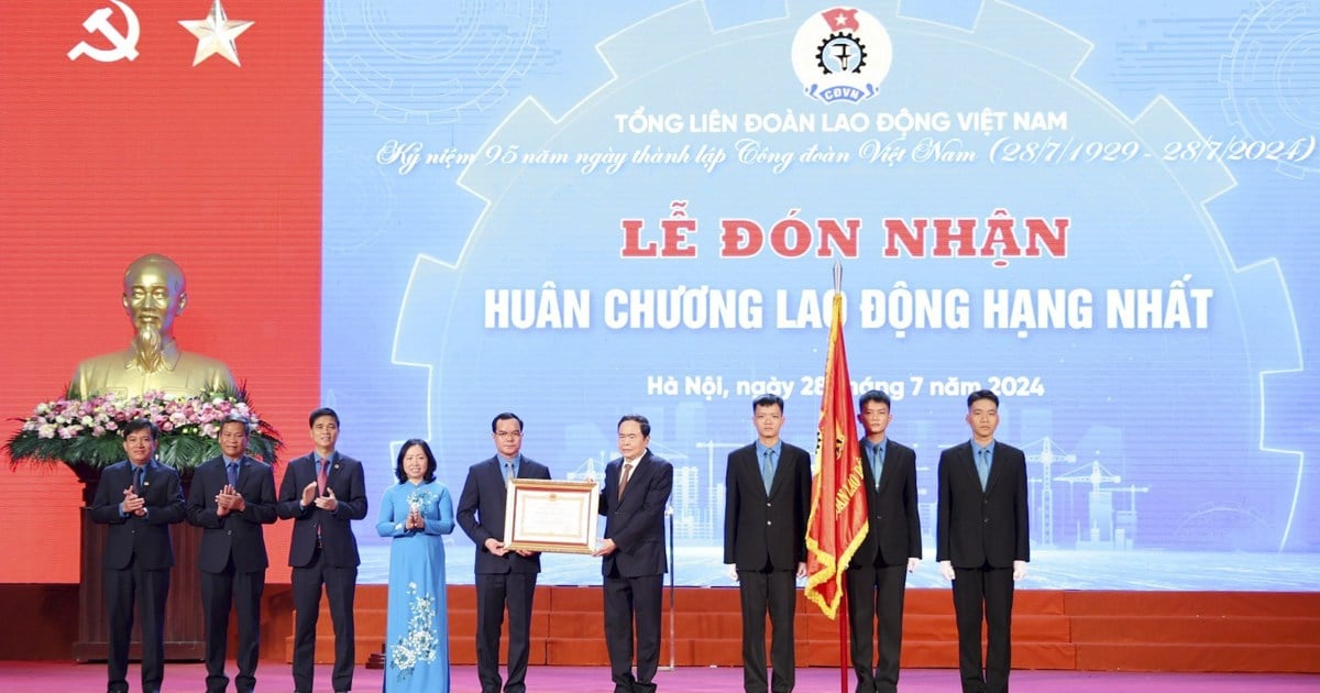 Công đoàn Việt Nam không ngừng lớn mạnh, trưởng thành, đồng hành cùng người lao động